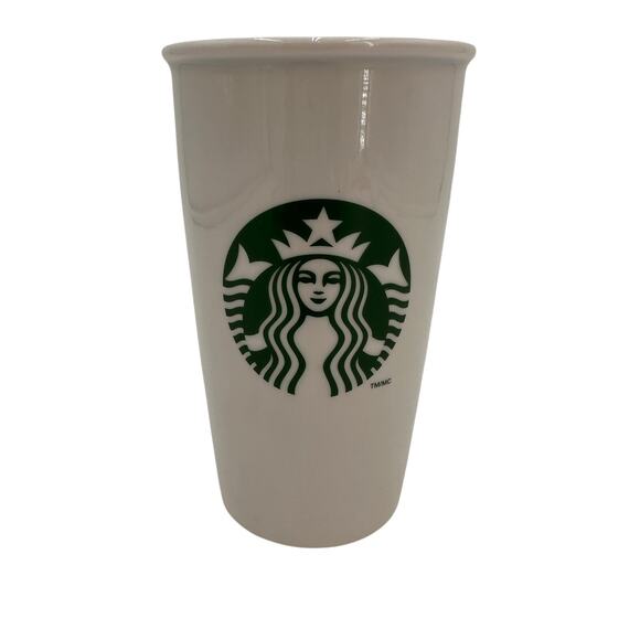 Starbucks 2014 Ceramic 12 oz Travel Mug - Picture 1 of 6